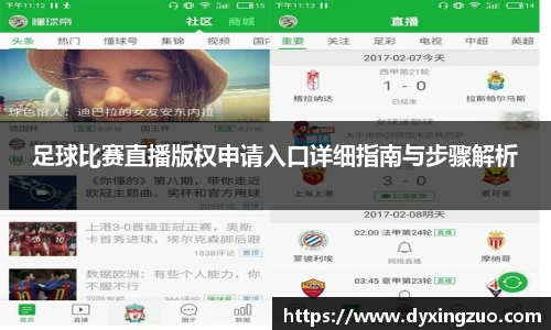 足球比赛直播版权申请入口详细指南与步骤解析